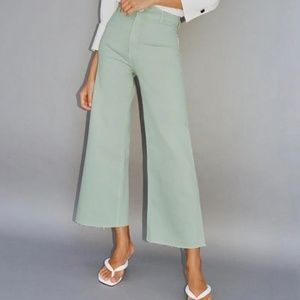 Zara Marine Pant Green